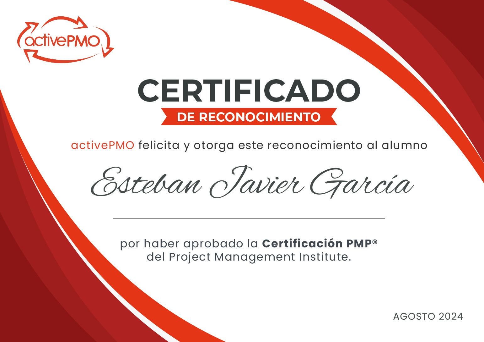 Certificación Examen PMP - Cecilia Boggi - Activepmo - Curso Virtual - Direccion de proyectos - PMI - Simuladores de examen PMP - PMI - DIPLOMA