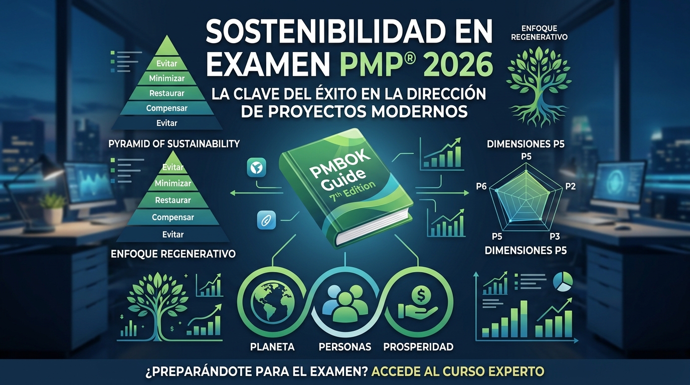 Sostenibilidad y el Examen PMP 2026-activepmo-pmi